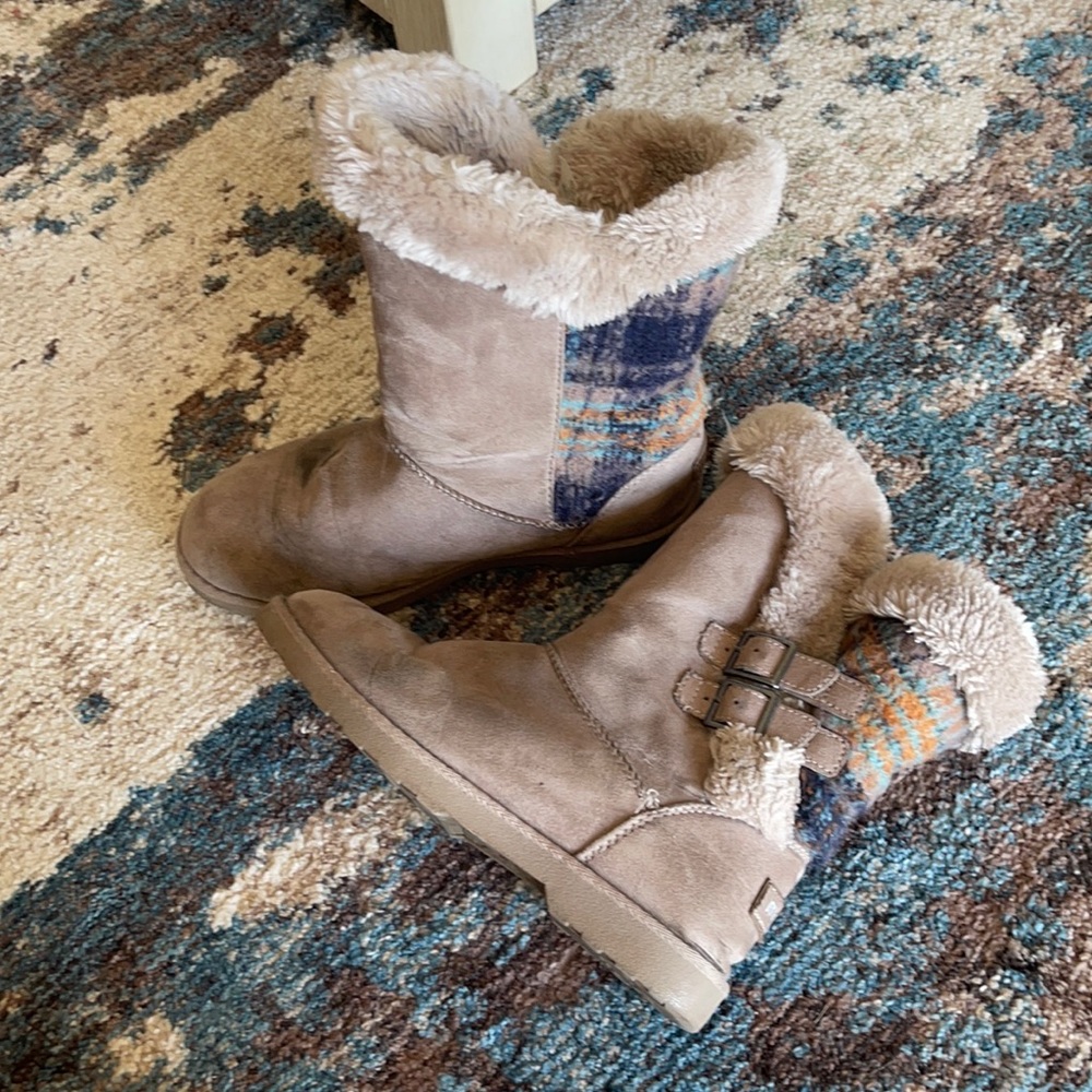 Makalu Booties Gray Size 7